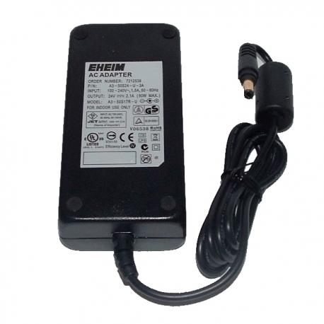 EHEIM 7212538 Transformateur (100-240V/50+60Hz) 2076 2078 Aqua Store