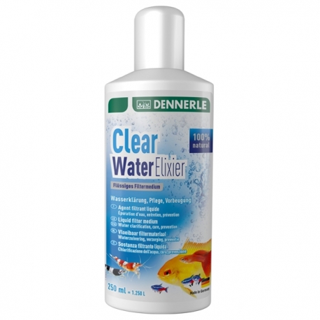 DENNERLE Clear Water Elixier Agent filtrant liquide - 250 ml