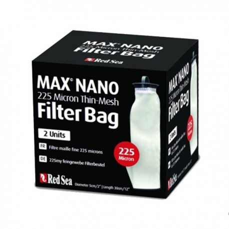 RED SEA Micron bag Max Nano nylon 225 micron - Lot de 2