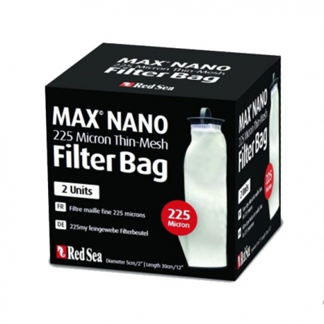 RED SEA Micron bag Max Nano nylon 225 micron - Lot de 2 Aqua Store