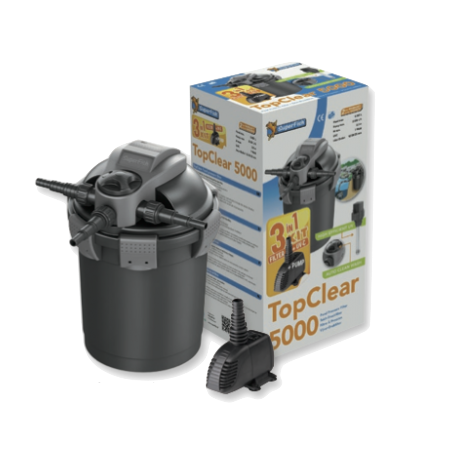 Image 1 - SUPERFISH Top Clear Kit 5000 - Filtre + UV + Pompe Aqua Store