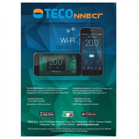 TECO Groupe froid TK1000 Wi-Fi - Pour aquarium jusqu'à 1000 L
