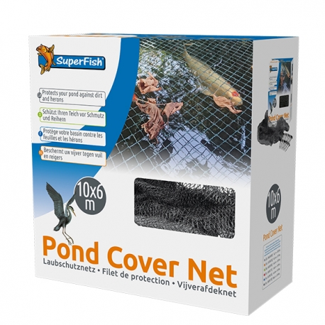 SUPERFISH Filet Protection Bassin 3x2m + 10 piquets Aqua Store