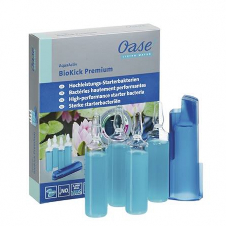 OASE BioKick Premium - Activateur de filtre de bassin - 4x20 ml