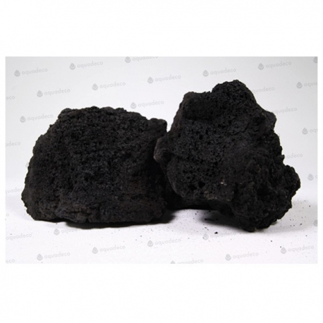 Image 2 - AQUA DECO Premium Lava Black (Roche de Lave) - Taille S entre 9 et 14 cm Aqua Store