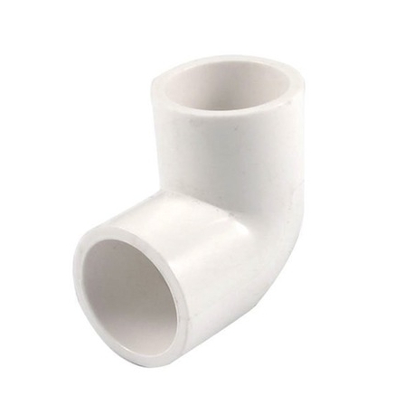 Coude PVC 90° Ø20mm - Blanc Aqua Store