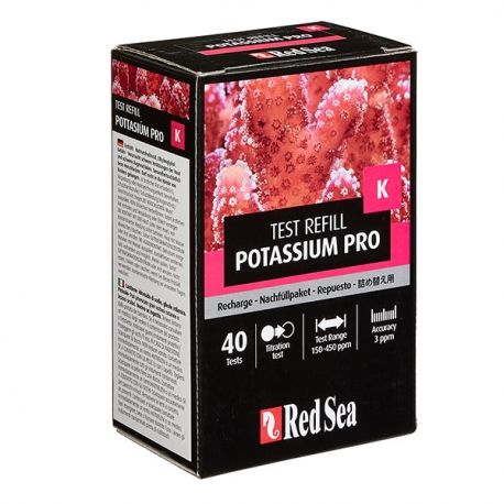 RED SEA Potassium Pro K - Recharge Test Aqua Store