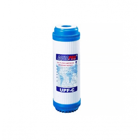 AQUAPRO Cartouche conteneur 10'' avec résine cationique Aqua Store