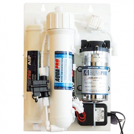 AQUAPRO Osmoseur Aquariopure 200 GPD avec pompe booster - 3 étapes de filtration Aqua Store