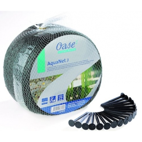 OASE AquaNet 3 Filet de bassin 6x10m + 18 piquets