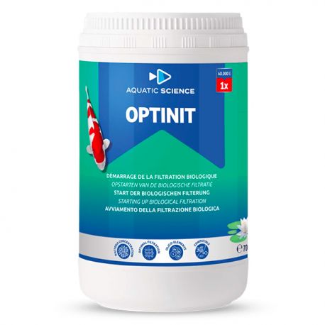 AQUATIC SCIENCE Optinit 12000 - Bactéries Bassin - 200 g Aqua Store