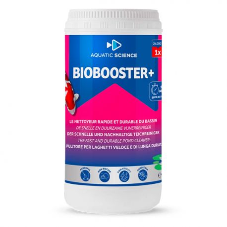 AQUATIC SCIENCE BioBooster +3000 - Bactéries Bassin - 180 g Aqua Store