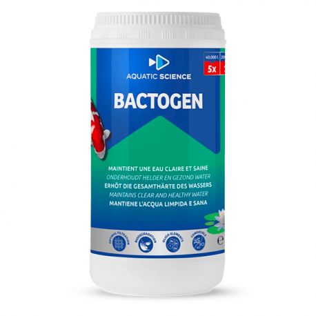 AQUATIC SCIENCE Bactogen 3000 - Anti vase pour bassin - 100 g Aqua Store