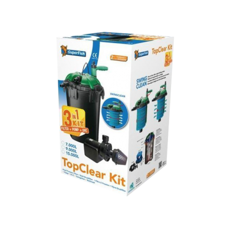 Image 1 - SUPERFISH Top Clear Kit 10000 - Filtre + UV + Pompe Aqua Store