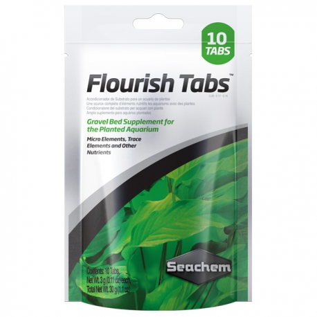SEACHEM Flourish Tabs - 10 comprimés