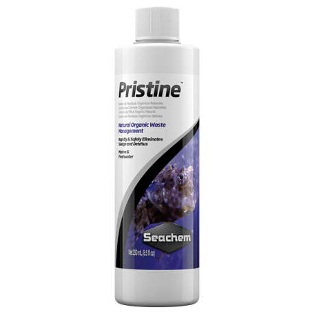 SEACHEM Pristine 250 ml Bactéries pour aquarium