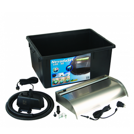Image 3 - UBBINK Set Nevada 60 LED - Kit pour chute d'eau de Bassin Aqua Store