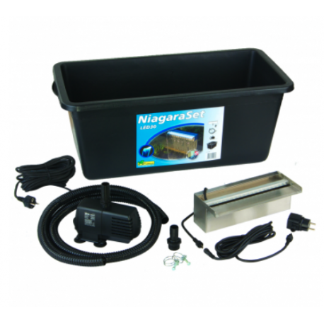 Image 1 - UBBINK Set Niagara 30 LED - Kit pour chute d'eau de Bassin Aqua Store