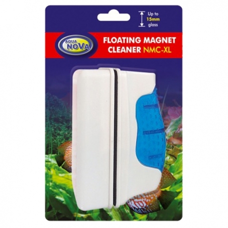 AQUA NOVA Floating Magnet Scraper Taille XL, aimant pour aquarium