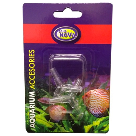AQUA NOVA Raccords 3 voies pour tuyaux Ø 4/6mm - Lot de 2 Aqua Store