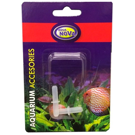 AQUA NOVA Raccords simples pour tuyaux Ø 4/6mm - Lot de 2 Aqua Store