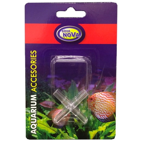 AQUA NOVA Raccords 4 voies pour tuyaux Ø 4/6mm - Lot de 2 Aqua Store