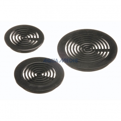 AQUA MEDIC Grille Ronde Noire - 50 mm