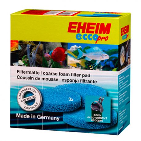 EHEIM Coussins de Mousses - Pour Filtre Ecco Pro - Lot de 3 Aqua Store