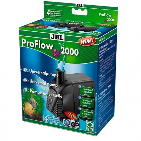 JBL ProFlow u2000 Pompe à eau aquarium Débit : 2000l/h