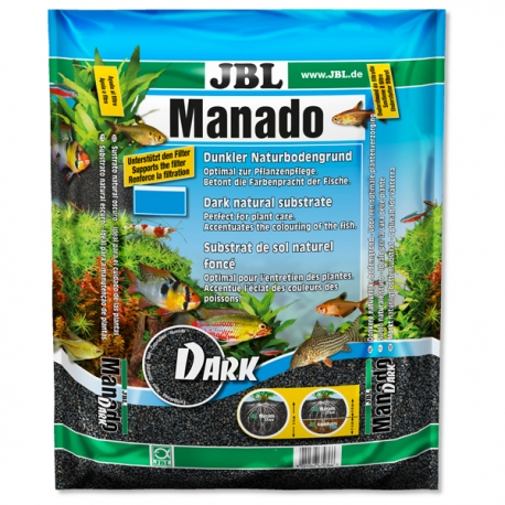 JBL MANADO Dark - Substrat sol naturel - 3 Litres Aqua Store