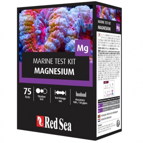 RED SEA Magnesium Marine Test Kit - 75 Tests Aqua Store