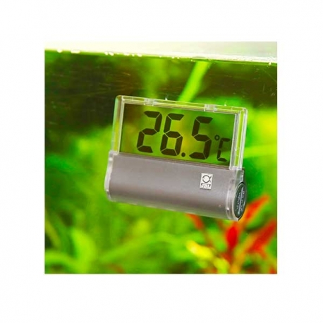 OQIMAX Thermomètre Aquarium, Mini Thermomètre Numérique d'aquarium,  affichage LED, Écran Tactile, Mesure Électronique Température Précis pour  Aquarium, Marine, Eau Douce : : Animalerie