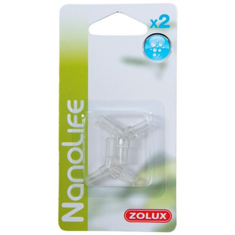 ZOLUX Raccord pour tuyau à air - Lot de 2 Aqua Store