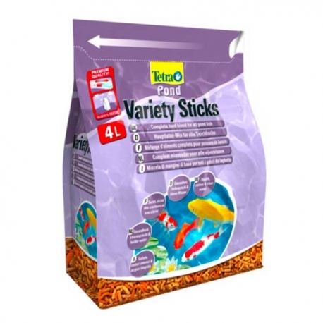 TETRA POND Variety Sticks - 4 L