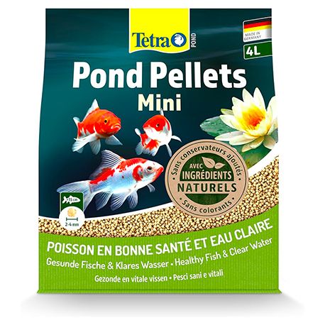TETRA POND Pellets Mini - Sac de 1,05 kg - 4 L Aqua Store