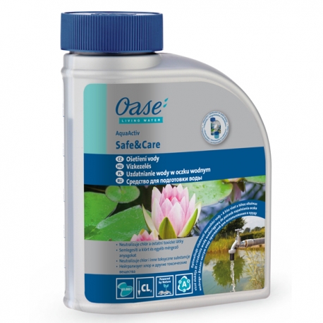 OASE Safe&Care - Stabilisateur d'eau et soin des poissons - 500 ml Aqua Store