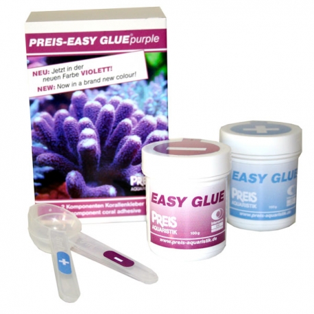 PREIS Easy Glue Purple, colle à coraux - 2 x 100 g