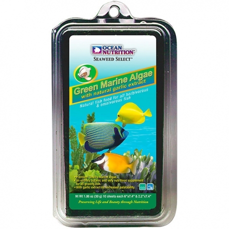 OCEAN NUTRITION Green Marine Algae + Pince à algues - 30 g Aqua Store