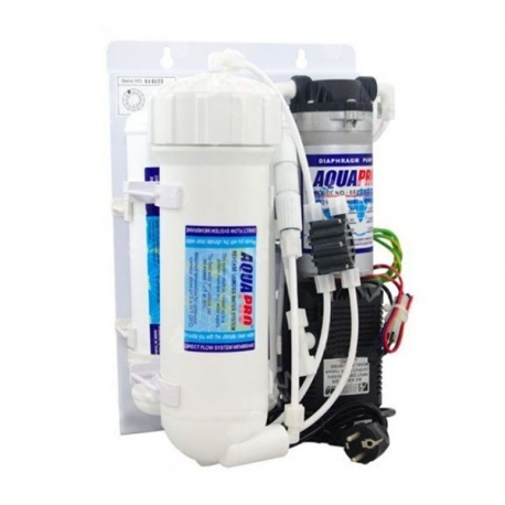 AQUAPRO Osmoseur Aquariopure 400 GPD avec pompe booster - 3 étapes de filtration Aqua Store