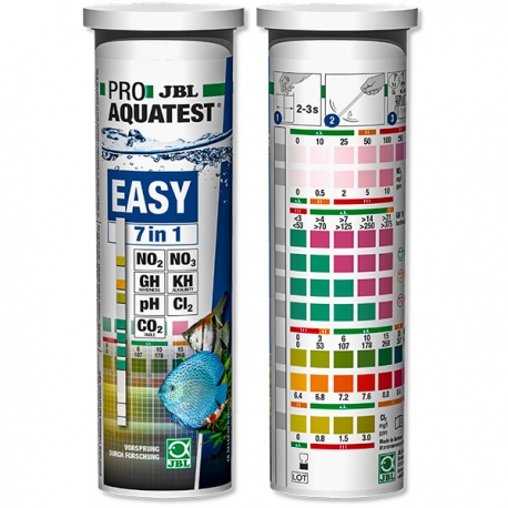 Image 2 - JBL ProAquaTest Easy 7 en 1 - Bandes d'analyse pour test rapide Aqua Store