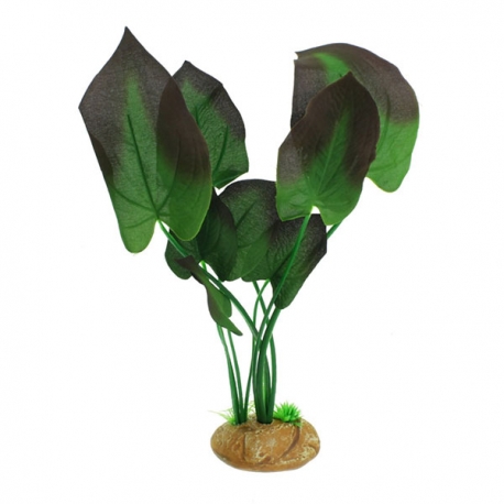AQUA NOVA Syngonium - Plante artificielle pour aquarium - Hauteur 30 cm