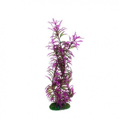 AQUA NOVA Violette - Plante artificielle pour aquarium - Hauteur 40