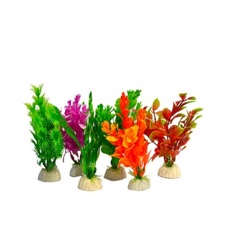 SUPERFISH Easy Plants S - Plante artificielle pour aquarium - Lot de 6