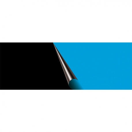 EBI Black/Blue 80 x 40 cm - Noir/Bleu - Poster pour aquarium Aqua Store