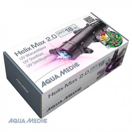 AQUA MEDIC Helix Max 2.0 - 18 Watts - Filtre UV pour aquarium