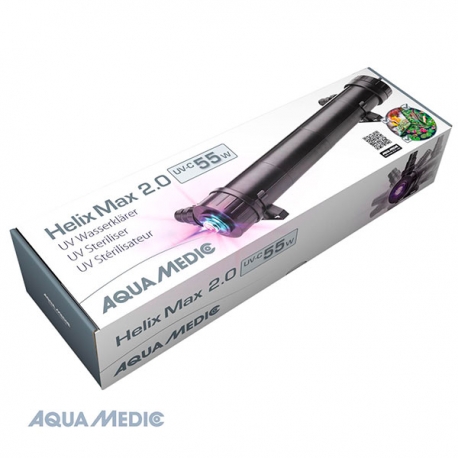 AQUA MEDIC Helix Max 2.0 - 55 Watts - Filtre UV pour aquarium