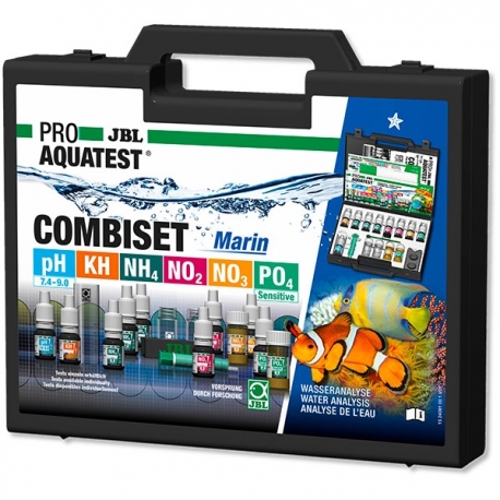 JBL PROAQUATEST COMBISET Marin - Mallette pour 6 tests