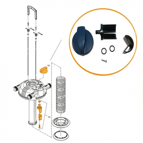 OASE Poignée rotative FiltoClear 12000-30000 Aqua Store