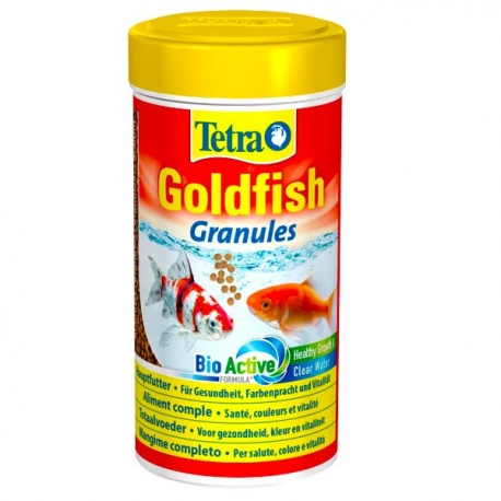 Nourriture granulaire avec vitamines pour poissons rouges et poissons d' aquarium d'eau froide 30 g