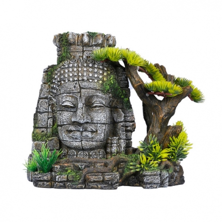 AQUA DELLA Bayon - Décoration pour aquarium - 23 x 14 x 21 cm